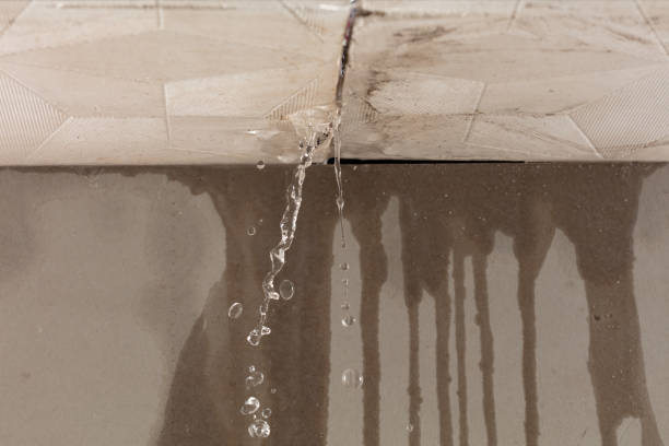 Professional Burst Pipe Cleanup technician working in Annandale, NJ